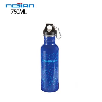 China 750MLCustom Sports Water Bottle 304 Stainless Steel Single Wall Sublimation Insulated Blank Printing Your Design In Your Address for sale