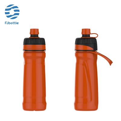 China FEIJIAN 2020 Sustainable Outdoor Sport 24OZ/700ml PP/PE and BPA Free DIY_Orange Bicycle Squeeze Bottle for sale