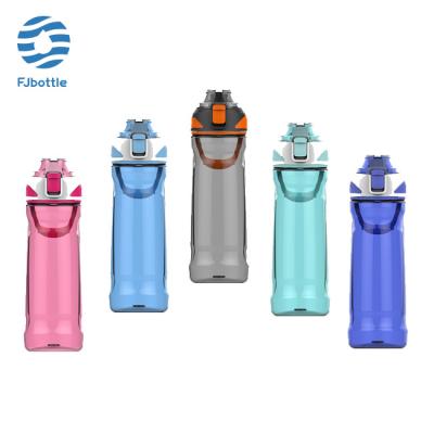 China FEIJIAN 2020 Outdoor Sport Sustainable And Cycling 20OZ/650ml Fast Flowing, Flip Top Leak Proof Lid With A Click Open Bottle Customized TRITAN BP for sale