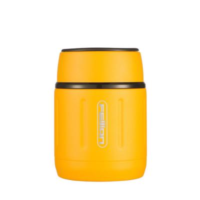 China FEIJIAN PORTABLE Thermos 500ML Food Thermos Desktop Stainless Steel Lunch Box Outdoor Portable Food Soup Containers Vacuum Flasks for sale