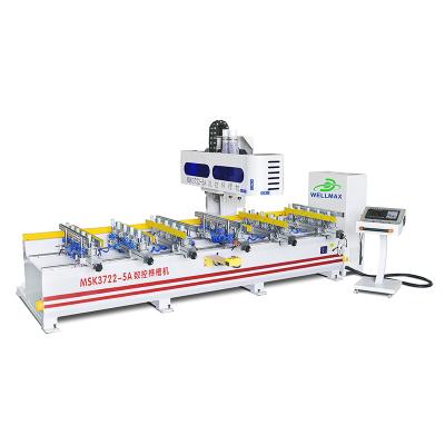 China MSK3722-5A high frequency hotels cnc mortiser machine and tenon slot machine. wood slotting machine for sale