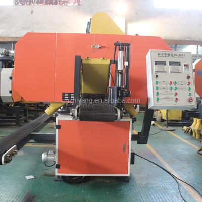 China WELLMAX MJ3971X650 horizontal vertical wood cutting band saw for log cutting band saw resaw machine for sale