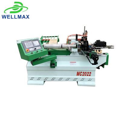 China Hotels WELLMAX MC2022 Automatic Woodworking Machinery CNC Wood Lathe Machine Without Cover for sale