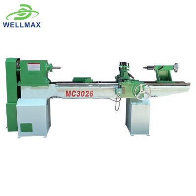 China Hotels WELLMAX MC3026 Woodworking Manual Wood Lathe Copy Machine for sale