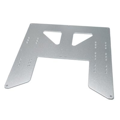 China Prusa I3/A8 GIULY Rise Y Carriage Anodized Aluminum Plate Sprouter Holding Plate For Prusa I3 A8 3D Printer Heated Bed for sale