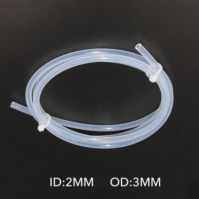 China GIULY PTFE Hose PTFE Tube 2*3mm Hotend Bowden Extruder Throat Transparent Clear J Head Filament for sale