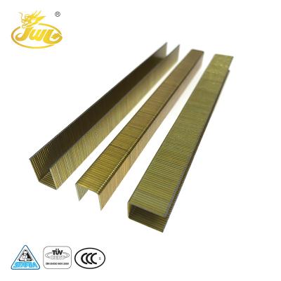 China Best Selling Standard 9MM Nail Galvanized Steel U Type Furniture Accessory Staple for sale