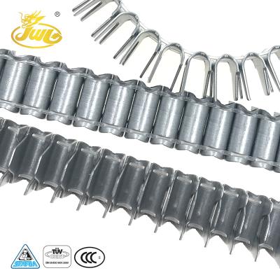 China Stainless Steel Bright Staples 6.20MM D-Ring Mattress Staples Outdoor Mattress Clamps Staples M66 for sale