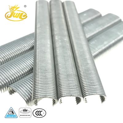 China Flat Quality Chinese Mattress Clips Eco - Friendly Silver C - Ring Mattress Staples for sale