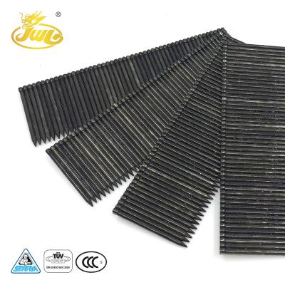 China Flat Silver Black Galvanized Industry 14GA Brad Nails Upholstery Framing Nail from Guangdong for sale