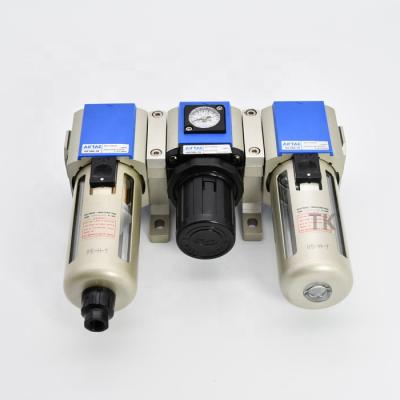 China Machinery Repair Shop AirTAC GFC Series F.R.L Combination Pneumatic Air Filter Regulator Lubricator for sale