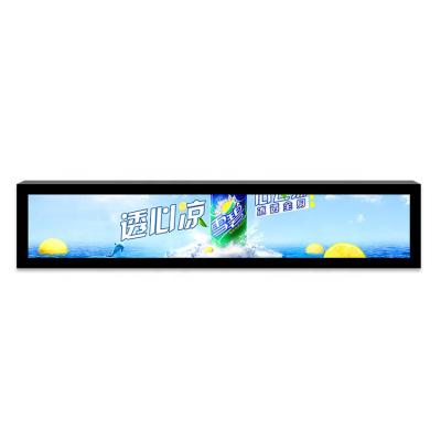 China Ultra Wide Stretched Bar Type Digital Media Shelf Display Lcd For Custom Size Free Range for sale