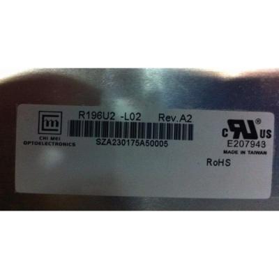 China Ursprüngliches 1600*1200 R196U2-L01 19,6 Zoll TFT LCD-Bildschirmanzeige für Chimei Innolux zu verkaufen