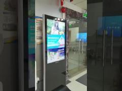 55 Inch Floor Stand Digital Signage Advertising 110-240V