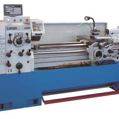 China Machinery Repair Shops Factory Sale Lathe Machine 1500mm LUNAN1660B Horizontal Steel Lathe Machine for sale