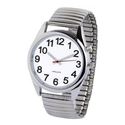 China Alarm One-Button Spanish Talking Watch - Men's and Women's Talking Wristwatch for the Visually Impaired with Japan Miyota2035 for sale