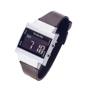 China Talking Alarm LED Watch with Time and Alarm for Visually Impaired and Blind People for sale