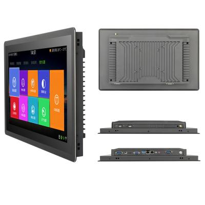 China Aluminum Case 21.5 Inch Touch Screen All In One PC True Flat Recessed Industrial Wall Mounted Computer Touch Screen All In One PC for sale