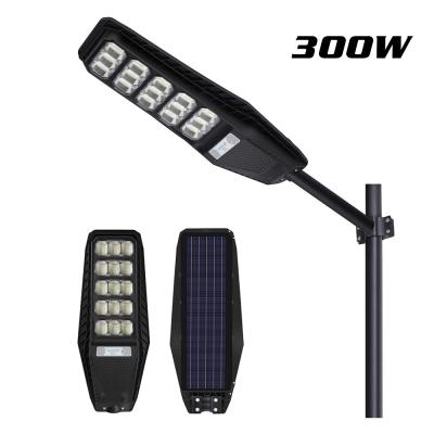 China ROAD 2021 100W 200W 300W Various Specifications Lamp Integrated Outdoor Led Solar Street Light All In One for sale