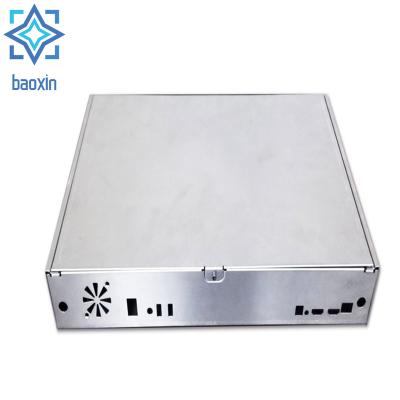 China High Quality Stainless Steel Parts Machine Custom Sheet Metal Stamping Parts Metal Service Metal Welding Box Customized Size for sale