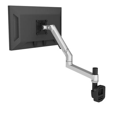 China Industrial Computer Desk Bracket Monitor Holder Bracket Industrial Wall Mount Double Screen Installation Screen Bracket for sale