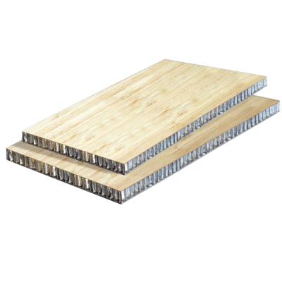 China Modern Aluminum Honeycomb Panel With Wood Color for sale