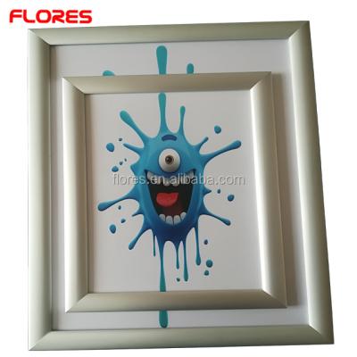 China wall mounted aluminum instant open frame rectangular extrusion poster frame for sale