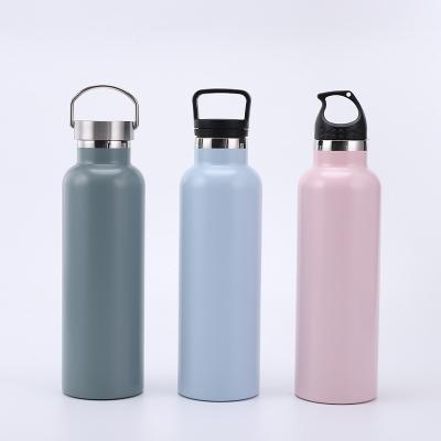 China Stainless Steel Viable Vacuum Custom Outdoor Double Wall Bamboo Logo Thermo Flask New Insulated Water Bottle Shell for sale