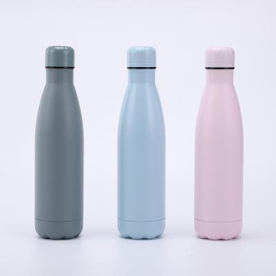 China New Design Stainless Steel Vacuum Storage Cup Viable Colored Flask Insulated Thermos Eco Water Bottle for sale