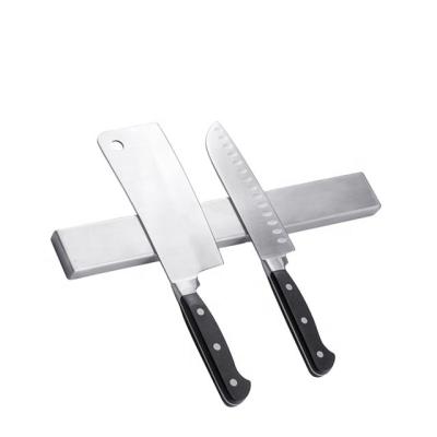 China High Quality Industrial Magnet Stainless Steel Magnetic Knife Holder For Kitchen for sale