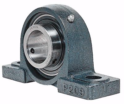 中国 Long Life High Speed ​​Pillow Block Bearing Housing P209 UC209 Pillow Block Bearing UCP209 For Tractor 販売のため