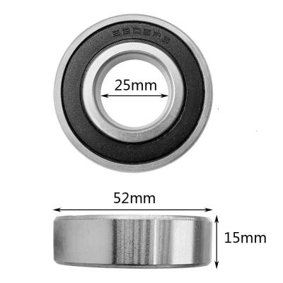 中国 Long Life Wholesale High Speed ​​Deep Groove Ball Bearing 6205 6205 2RS 6205 ZZ 販売のため