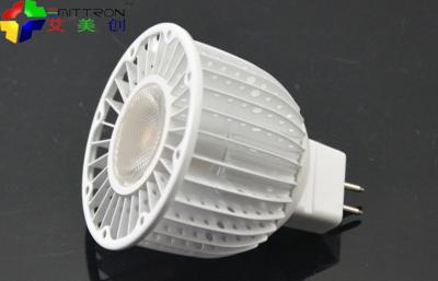 Chine Les ampoules de 7 watts GX5.3 LED MR16 mettent en lumière l'éclairage de famille, lampe de lumière de tache de 6000K LED à vendre