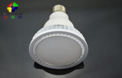 Chine Ampoule chaude 3300K 3200K, tache de projecteur du watt PAR30 LED du blanc 10 d'or/ruban E27 LED à vendre