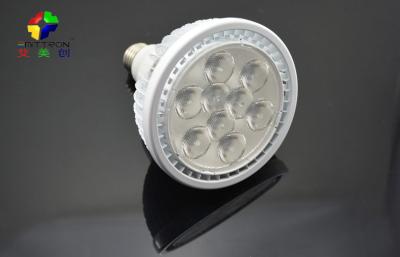 중국 E27 1000lm - 40도 렌즈를 가진 1200lm 18W PAR38 LED 스포트라이트 전구 ROHS AC 20volt 판매용