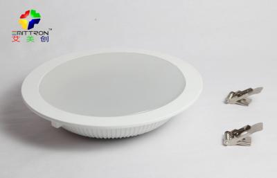 China High Luminous AC 120V 16 W LED Recessed Downlight SMD Matt White With PC Cover for sale