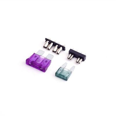 China Difference Size Auto Fuse Matched Auto Car Blade Clip Fuse Holder Automotive Auto PCB Holder Panel Mount Fuse Holder for sale