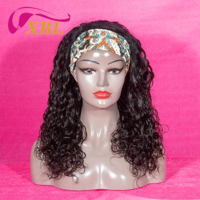 China New Fashion Silky Straight Wave XBL Headband Wig For Black Women,Wholesale Virgin Hair Wigs,Brazilian Hair Headband For Wigs for sale