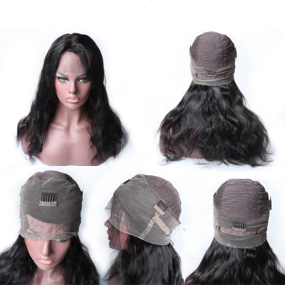 China Hot selling virgin brazilian body wave 360 ​​lace wig xbl new arrival body wave for sale