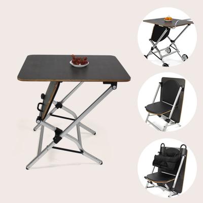 China Living Room Style Home Multifunctional Aluminum Folding Chair Outdoor Changing Table for sale