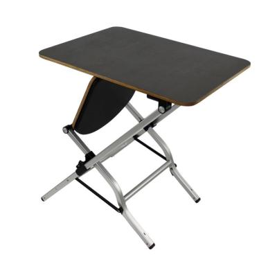 China Modern Portable Outdoor Lightweight Metal Suitcase Aluminum Folding Table for sale