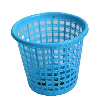 China Viable Color Toilet Cavity Drainage Home Office Kitchen Trash Store Plastic Garbage Bin for sale