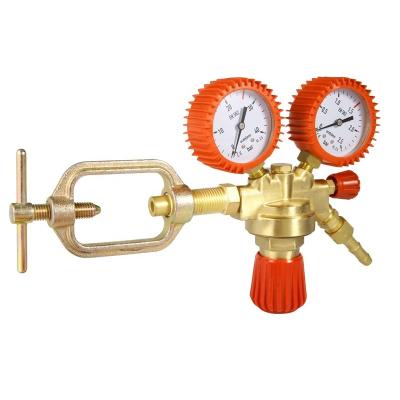 China Italian series of acetylene welding pressure regulator/welding cut-off/inlet connection brass cup flange and stable for sale