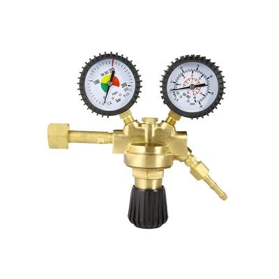 China Welding Argon / W21.8 Cup Inlet Connection / Italian Welding Pressure Regulator Series / Brass And Stable CO2 Cutoff for sale