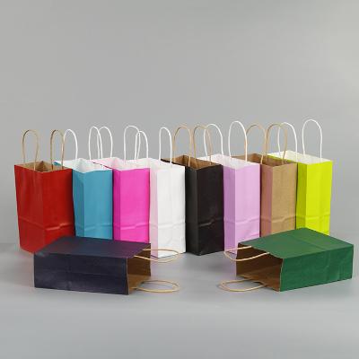 China Wholesale Price Recyclable Packaging Bag Festival Gift Paper Bag For Food Gift Clothing Paper Bag Shoes Customized Design for sale