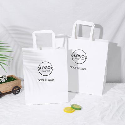 China Factory Price Recyclable Wholesale Colorful Luxury High Quality Pretty Paper Bag Bags For Food Packing Lunch Paper Bags for sale