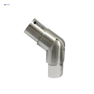 China Stainless Steel 42.4MMx24x24 Modern Round U Tube Vertical Connector With Fitting for sale