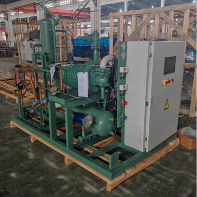 China Green Screw Condensing Unit With One Compressor for sale