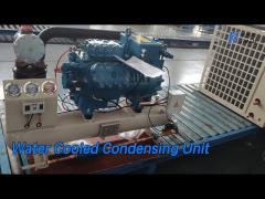 R22 / 404a Water Cooled Condensing Unit 227kw 3.0Mpa Green