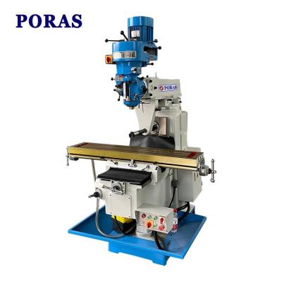 China PORAS 4HW/5HW/M3/M4/M5 vertical universal milling machine factory turret direct sale for sale